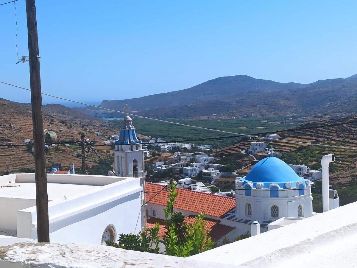70M2 Neoclassic Villa, Excellent Location Great View Last House Of Village Kalloni  Екстериор снимка